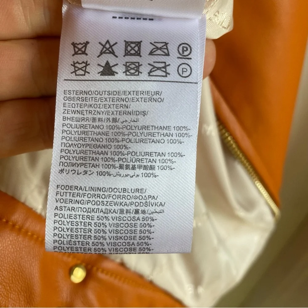 SILVIAN HEACH Bikerjacket In Eco
Leather Sz 44it(M) - Picture 8 of 16